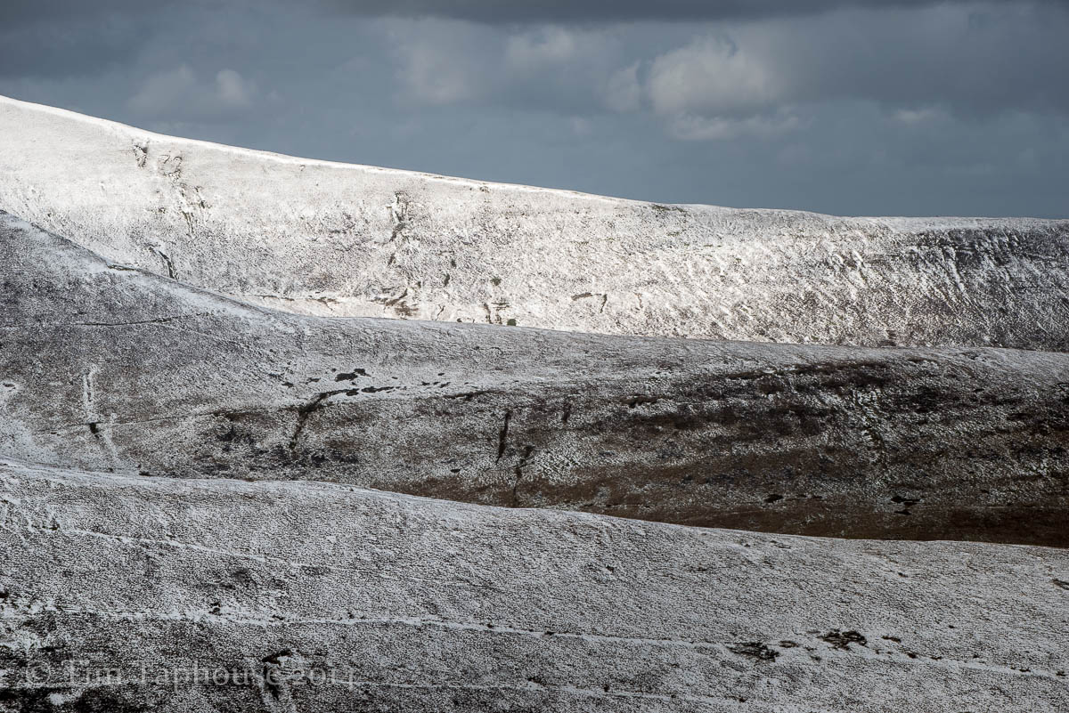 A little snow in the Brecon Beacons